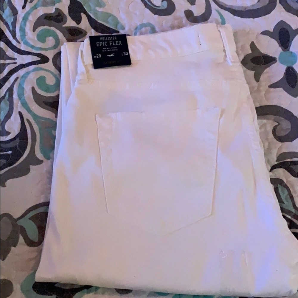 White skinny fit